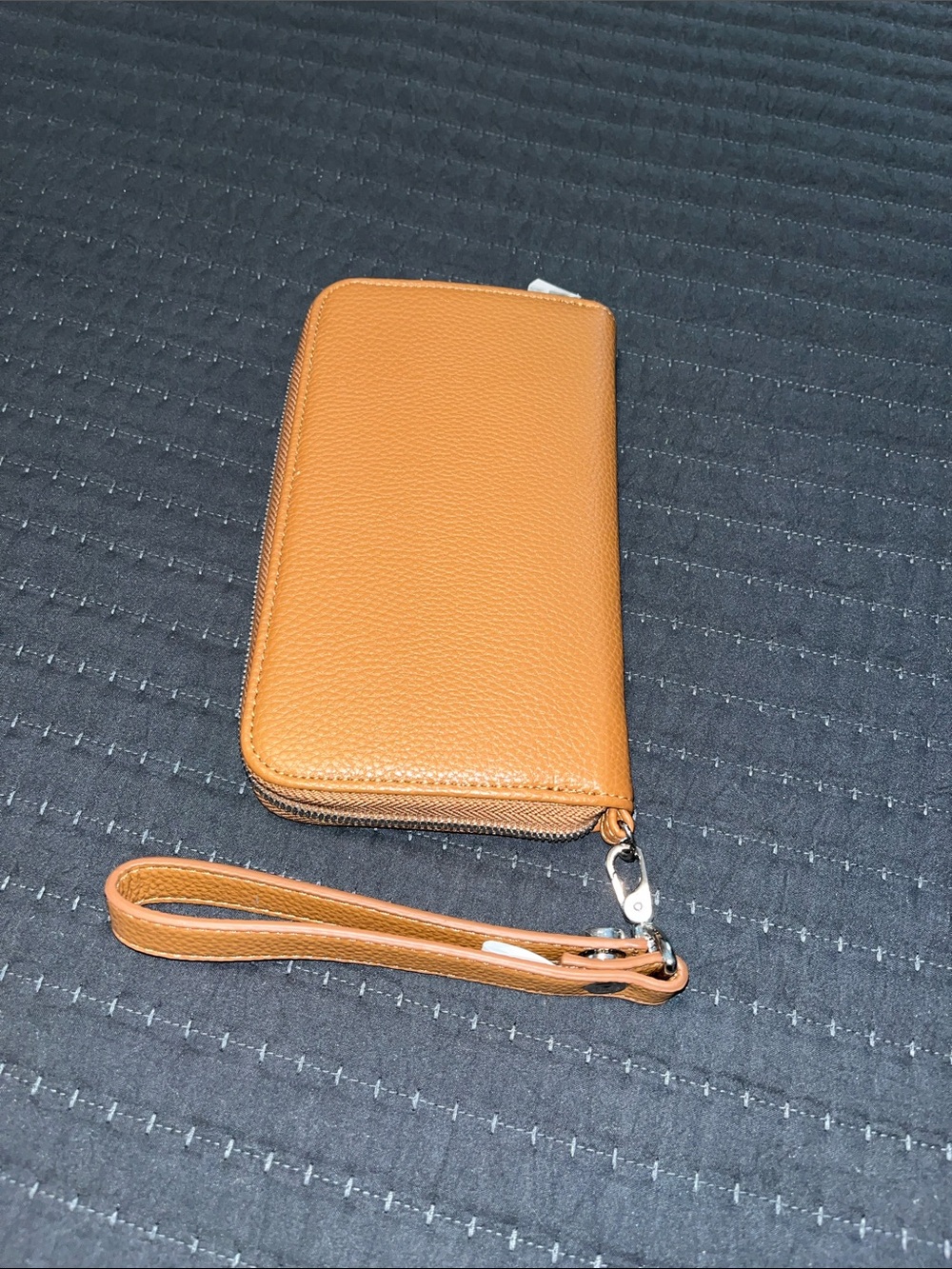 thirty-one Caramel Tan Zip Wristlet Wallet - Picture 2 of 4